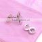 Polishing Brass Metal Cufflinks For Men