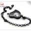 chunky chain 30mm Stainless Steel Heart Floating Locket Rhinestone Heart Locket Necklace Pendantl Lockets