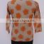 O-neck flower design printed t-shirts & shirts for womans & girls wear / Hojari screen printed fabric