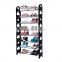 Hot sale 30 pairs 10-tier white shoe racks and manufacture
