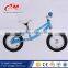 CE standard kids no pedal bike/OEM available kids balance bicycle/child balance bike