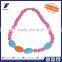bpa free silicone necklace wholesale,bead necklace 2016,doll necklace