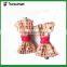 New design cute cotton fabric flower children hair clip set NCA160303