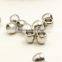 metal zinc alloy oval cord stopper nickel free plated