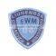 Customized design woven embroidery badge
