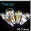 dimmable filament led bulb,2W 4W 6W led filament lamp, dimmable led filament bulb light