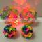 LED flashing neutron ball lighted colorful knitted ball
