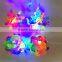 LED flashing transparent ball stress ball with light