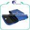 Fashion women quilted PU leather cosmetic bag evening clutch bag
