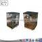 Acrylic Two Tier Smoke Display Case Cigarette Counter Display For Advertising