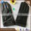 Classic fashion men touch screen leather wool kintted lined glove with low price