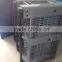 shipping solid milk large crate container/hygenic linquid plastic crate