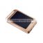 2016 Modern Fashion Style Solar Charger Powerbank 6000mah Solar Power Bank For Mobile Phone