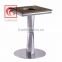 Stainless steel plate Hot pot rack, wire drawing, light stainless steel table leg,Stainless steel frame