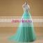 New Arrival lace teal bridesmaid dresses 2015 made in china AEW0196