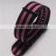 PVD Black Heat Welded Watch Band 20mm With Wrist