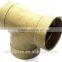 new product Taiwan manufacture bronze casting dwv fitting tee