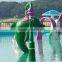 Water play equipments dolphin water fountain