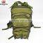 Army Green Polyester Multi-compartment Hiking Backpack