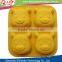 Teddy Bear Yellow Food Grade Wholesale Silicone 3d Soap Molds