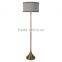 2017 hotel decorative unique polyresin floor lamps with linen shade good for inn decor high end