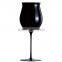 Wholesale Decorated Handmade Crystal Black Wine Glass