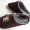 Rubber patch decorated TPR outsole man slipper soft warm indoor slippers for man cheap price winter slipper shoes 2016