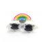 Cute Custom Shaped Rubber Decorative shoe buckles Promotion gift PVC 3d Shoe buckles