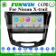 Funwin in dash touch screen Android 4.4.2 car radio gps dvd player navigation system car audio system for Nissan X-Trail