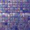 ZTCLJ JY-G-79 China Premium Iridescent Wavy Blue Glass Mosaic Bathroom Floor Tiles