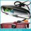 auto dimming car rear view camera mirror with tft lcd screen, parking sensor, reverse camera display, compass