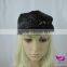 Fashion black sequined baseball cap leisure cap