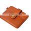 BOSHIHO Genuine Leather Card Holder Key Ring Card Protector ID Holder