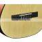 Matt finish full body 39 inch nature wood color classical guitar wholesale