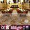 Elegant Leaf Pattern Handtufted Carpet