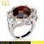 Jingli Jewelry Ruby Gemstone Engagement Ring (YJ-824)