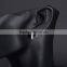 Women's classic Hoop Earrings clear AAA cz diamond huggie earrings