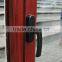 Modern Wooden Grain Color Office Aluminium Casement Windows