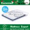 Cheapest queen size orthopedic dunlop latex mattress factory wholesale