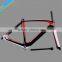 Red and white oem carbon road bike frame,lightweight chinese carbon road bike frameon sale
