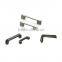 2016 hot Die cast black coating metal door handles
