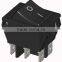Double pole green light rocker switch 16A UL and VDE approved
