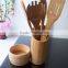 bamboo utensil sets hot sell in western countries with good healthy and eco-friendly