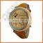 dual movement bamboo watch