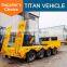 Titan new extendable widely used cheap multi-axle low bed 200 tons lowbed trailer for sale south Africa