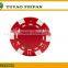 ABS Poker Chip Set in Aluminun Metal Case Customized Poker chips set