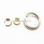 Decorative Brass Metal Handbag Rings For Handbag