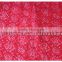 High Quality Spandex hot red french lace fabric for underwear