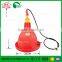 Plastic Chicken Poultry Bell Plasson Drinker