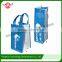 Promotional customized recyclable 6 bottles non woven wine bag,wine tote bag wholesale